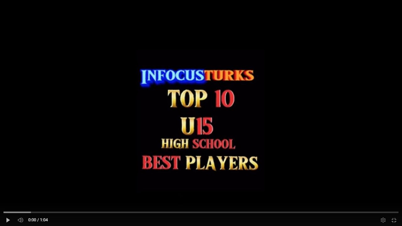 Top 10 under 15 player in Turks and cacios