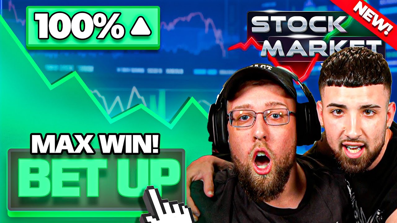 I MAX WON ON THE NEW STOCK MARKET GAME SHOW! (MAX WIN)