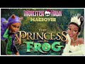 Making TIANA DOLL / PRINCESS AND THE FROG / Monster High Doll Repaint by Poppen Atelier #art #dolls