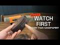Stop Wasting Sandpaper, Try This Instead!