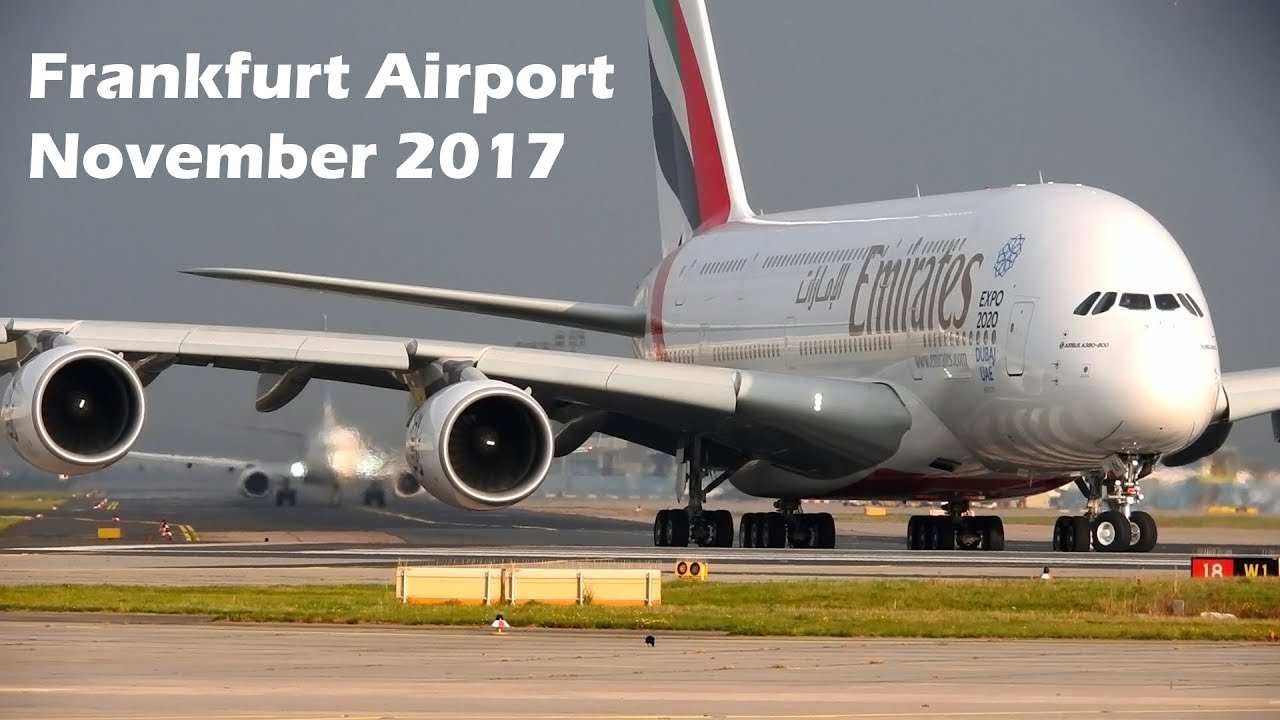 Frankfurt Planespotting 2017 incl. Royal Jordanian Dreamliner