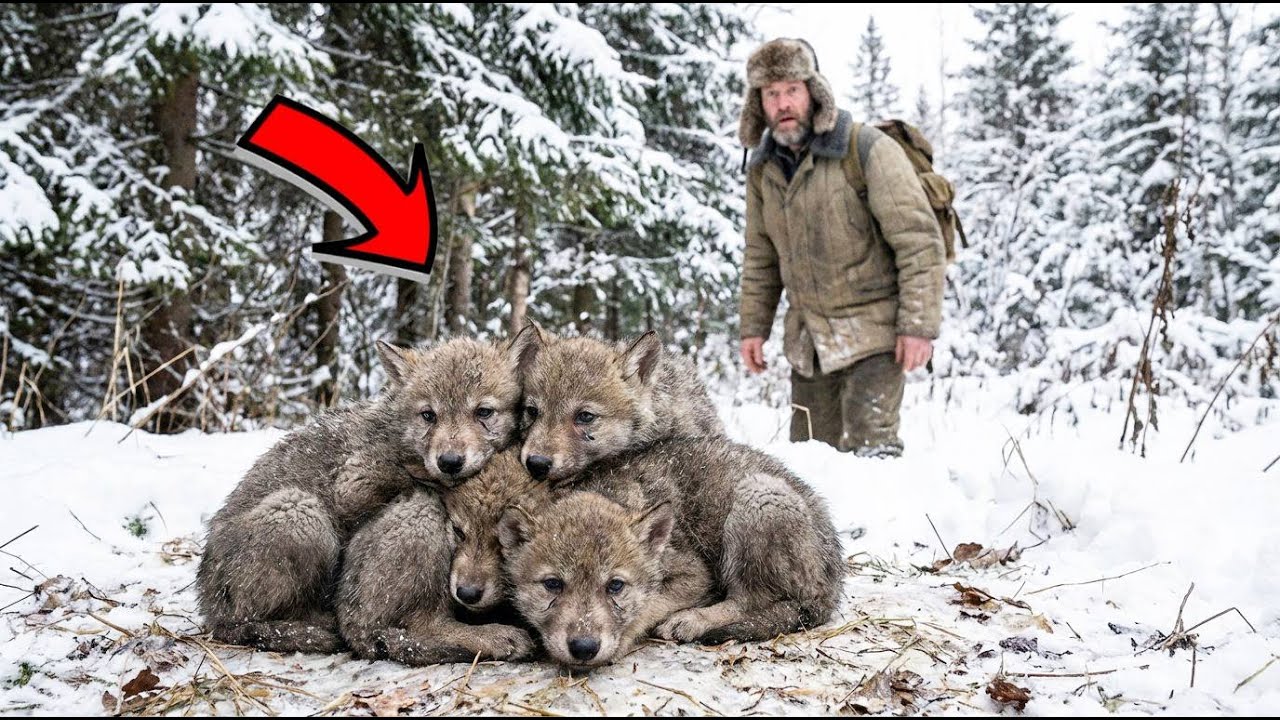 Лесник услышал плач в чаще. Когда он нашёл ИСТОЧНИК звука — не поверил своим глазам!