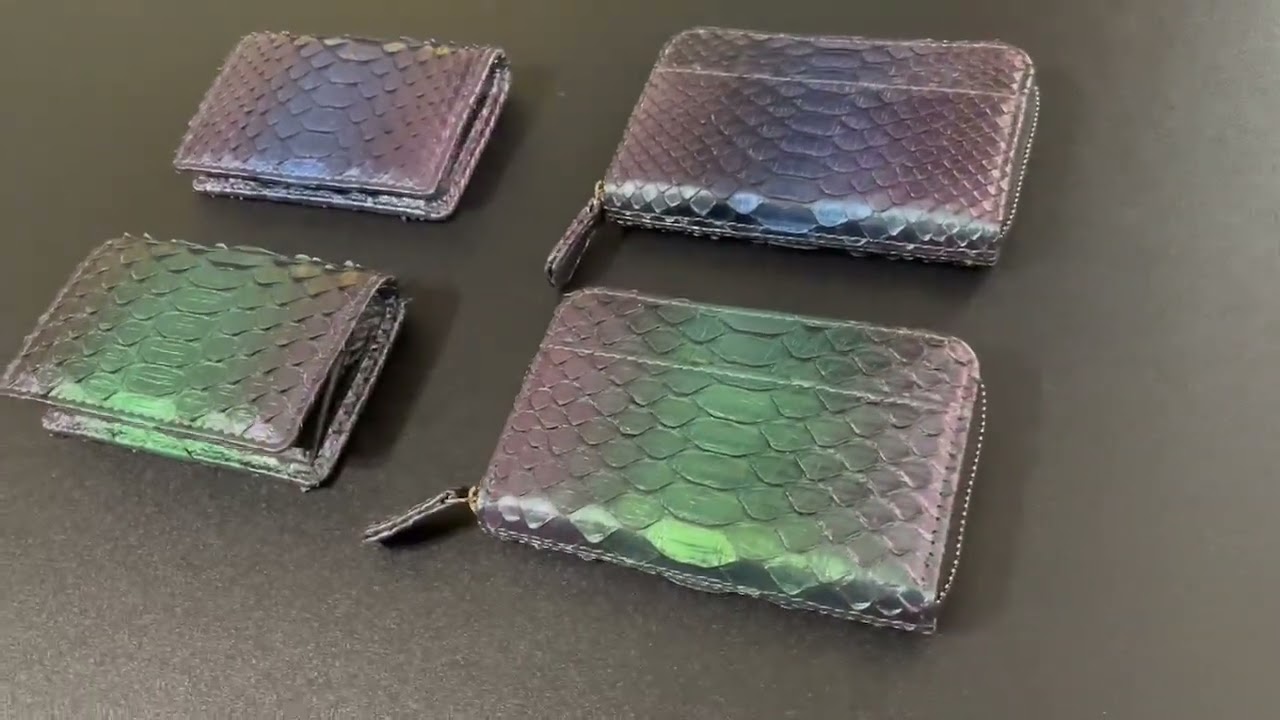 2025年巳年…マクアケ限定先行発売！パイソン-コインケース＆ミニマム