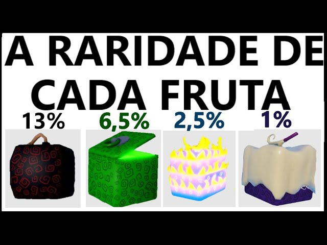 Roblox | FRUTAS FISICAS DO BLOX FRUITS