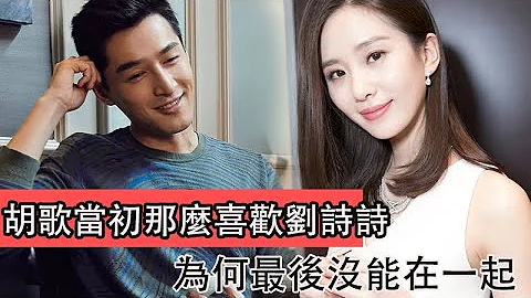 胡歌当初那么喜欢刘诗诗，为何最后没能在一起？刘诗诗嫁大17岁吴奇隆，胡歌却说出原因，网友：好现实 - 天天要闻