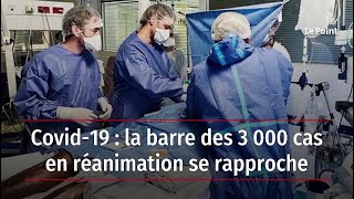 Covid-19 : la barre des 3 000 cas en réanimation se rapproche