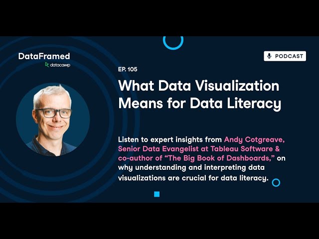 #105 What Data Visualization Means for Data Literacy (with Andy Cotgreave)
