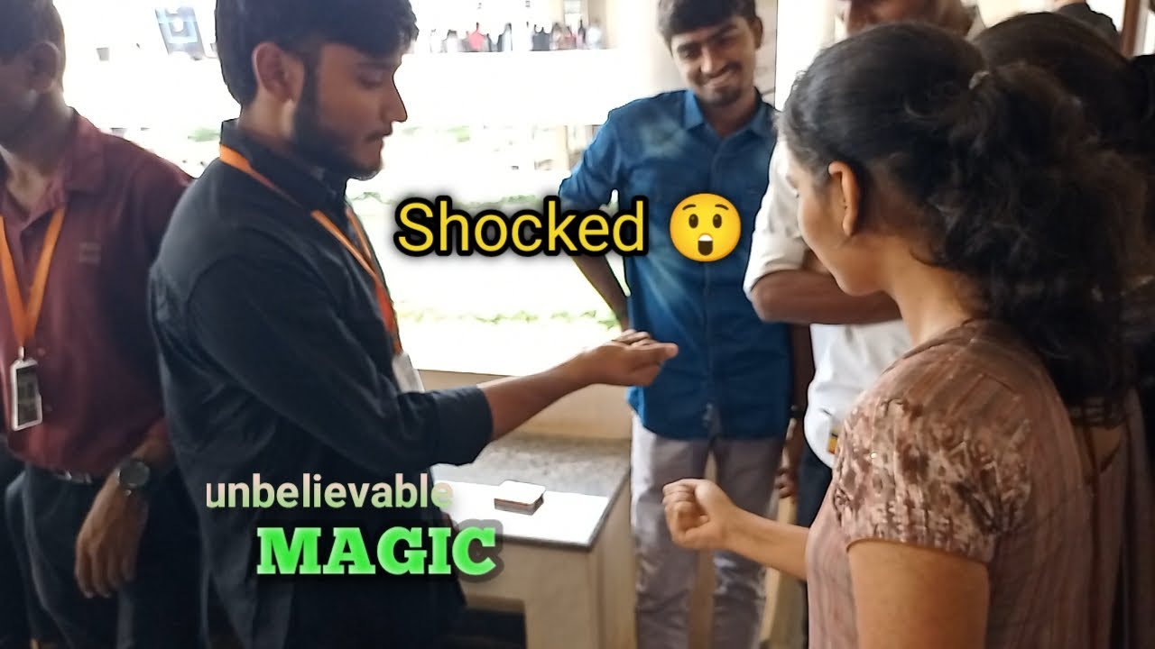 Magic 🤩🤯 performance in college shocking reactions By Girls ...