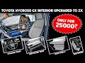 Toyota hycross interior customisation with full details  car plus