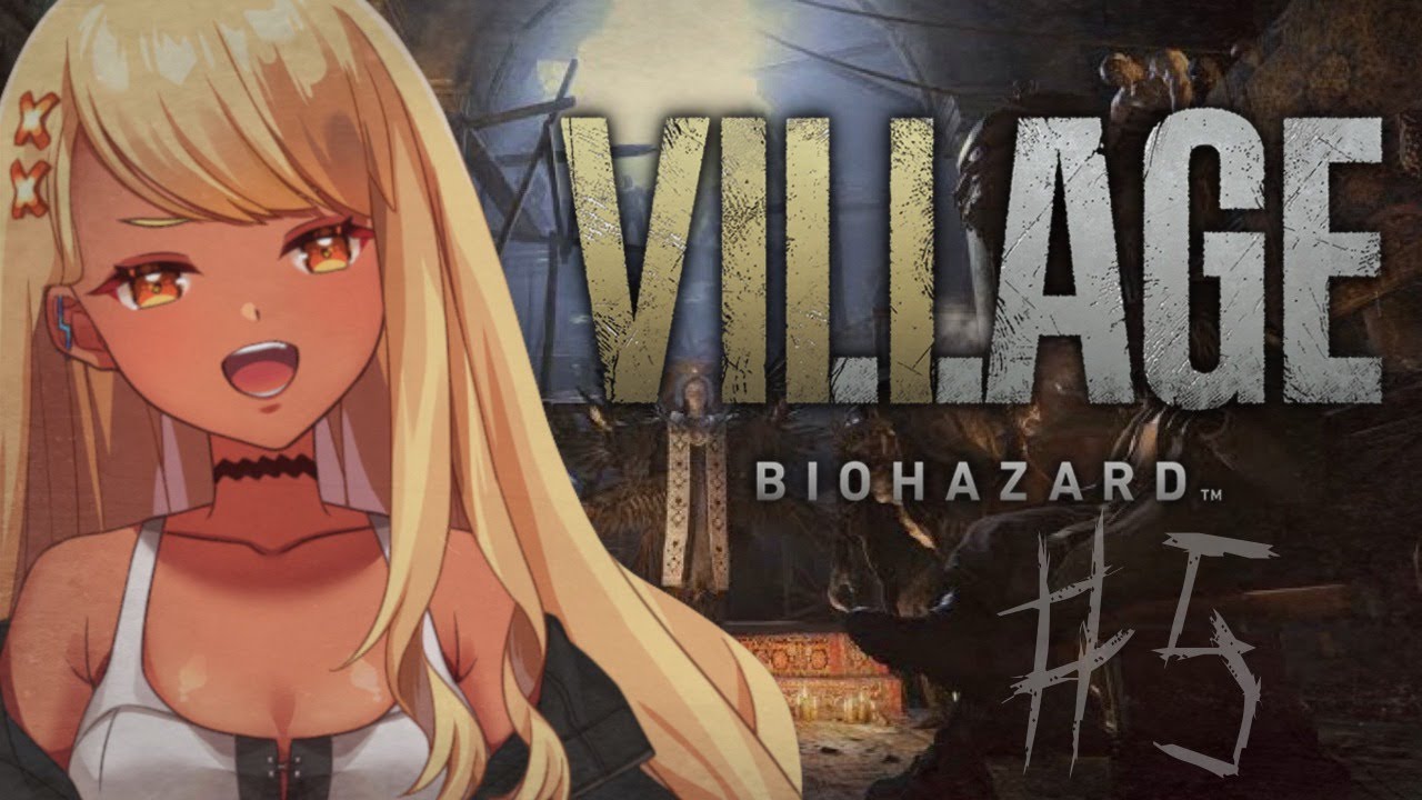 【Resident Evil Village】無限武器使ってクリア後初めての周回💛RECORD埋めたい【ぶいすぽ/神成きゅぴ】