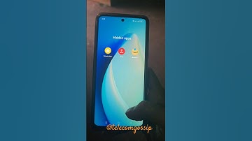 How To Hide Apps In Realme Phones #shorts