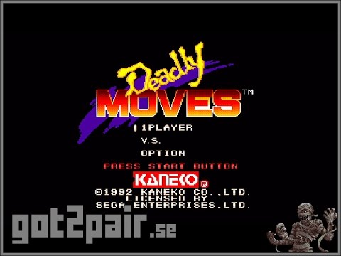 Deadly Moves - Mega Drive / USA