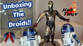 Unboxing The Droids | The Amazing Star Wars Hot Toys R2-D2 & C3PO From The Attack Of The Clones.