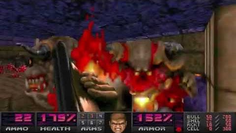 Doom: Ancient Aliens MAP06: "Sinkhole Showdown" UV Max in 3:34