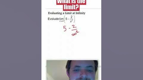 Limits to Infinity AP Calculus Unit 1 #apcalculus #unit1 #maths #limit #calculus