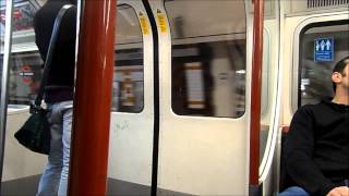 HD Onboard Bakerloo Line 1972 Stock 3452 Oxford Circus to Baker Street