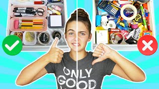 Messy Junk Drawer Organization Hacks | Makeover My Mess