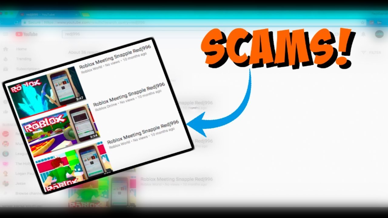 DON'T FALL FOR THIS ROBLOX SCAM! - YouTube