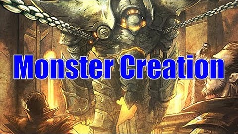 Pathfinder 1E Monster Creation Guide