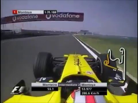 Tiago Monteiro One Lap Run 2005 Chinese Gp Qualifying Youtube