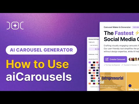 aiCarousels video