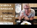 SCAROLA RIPASSATA CON UVETTA E PINOLI - TUTORIAL - video ricetta di Chef Max Mariola