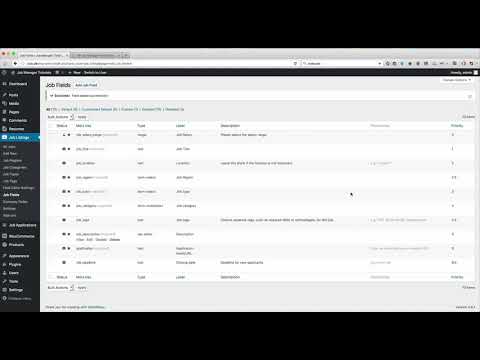 WP Job Manager - Field Editor (Field Types) - Range Slider Tutorial