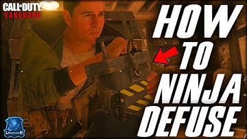 How to Ninja Defuse on Vanguard (Best Ninja Class Setup)
