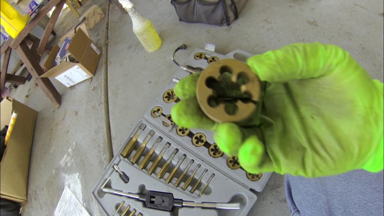 How to remove seized o2 sensor and rethread it. YouTube