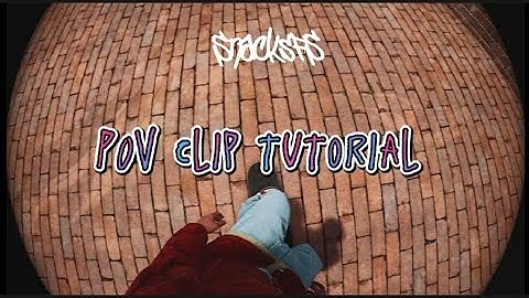 How to do first person POV clips in session skate sim