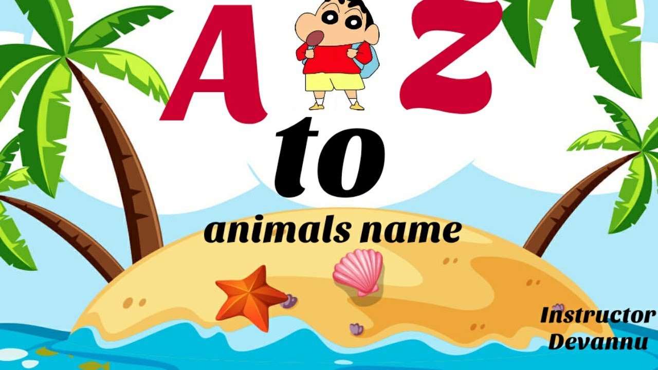 A to Z animal | A to Z animal name in Hindi | A to Z animal list | A to