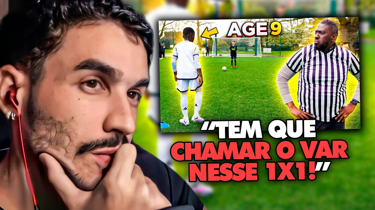 STAG REAGE: O NOVO VINI JR DE 9 ANOS DEIXOU A MULTIDÃO EM CHOQUE NO 1X1! | Clipes do Stag