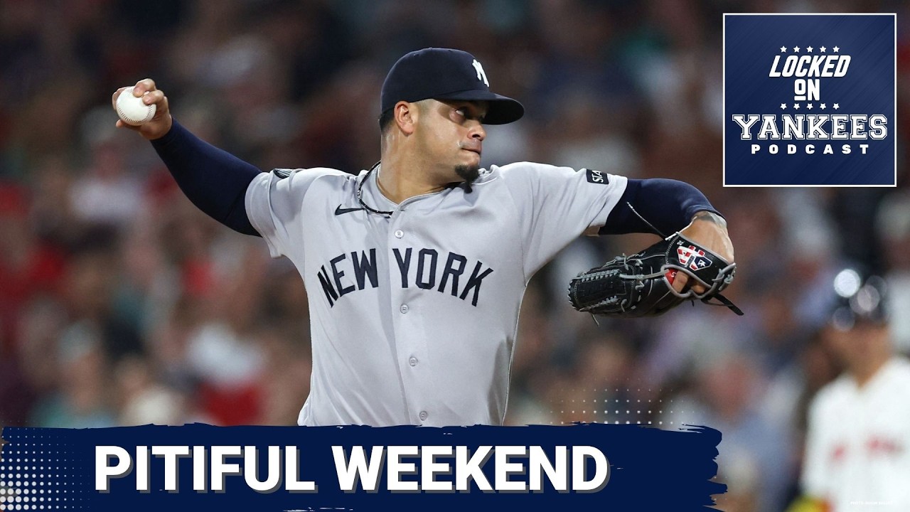 EMBARRASSING: The Yankees are SWEPT out of Boston and FALL out of first place