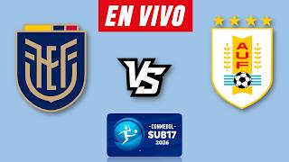 ECUADOR VS URUGUAY LIVE 🔴 CONMEBOL U17 2026 ▶️ SCHEDULE AND WHERE TO WATCH LIVE