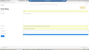 Web development using web2py and python part 13