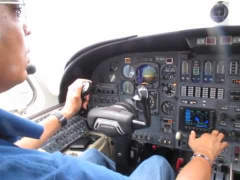 Despegue de Cessna Citation C-500 (Junio 2010)