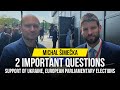 Michal Šimečka | 2 Questions: support of Ukraine, European parliamentary elections