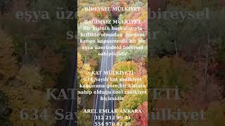 #bireyselmülkiyet #bağımsızmülkiyet #katmülkiyeti #mülkiyet #ankara #çankaya #gayrimenkul #konut #ev