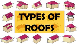 Different Types of Roofs | 20 Most Common Types of Roofs | Architecture Theory | B.Arch. Aptitude