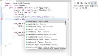 Java Lesson 39 - Partially filled arrays Net Worth