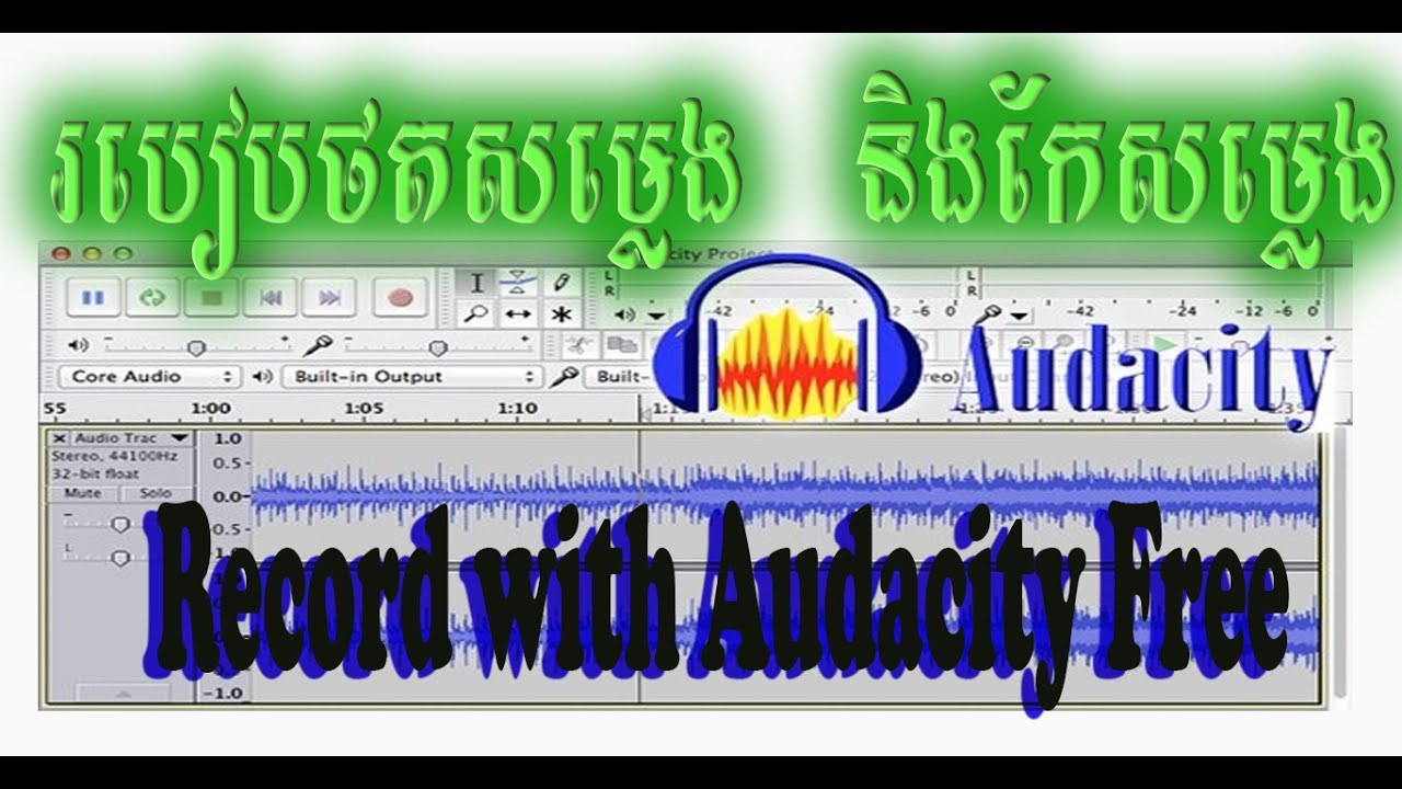 Audacity Using Audacity for Recording vocal free