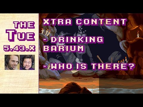 Tuesday 2016-12-13: Drinking Barium. Who Else Is There?? (5.43.X)