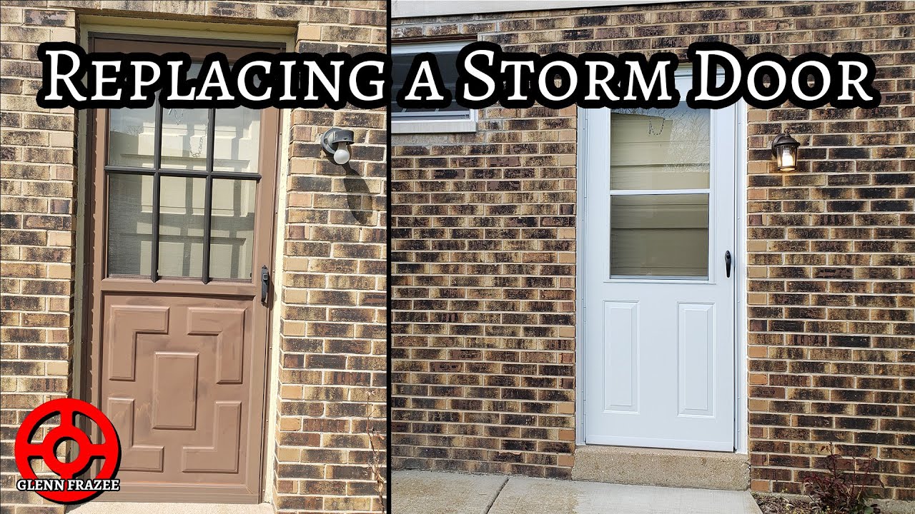 can you attach a storm door to pvc trim