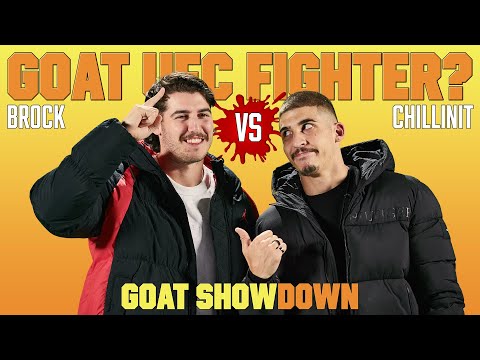 Chillinit and Brock rank the top 10 UFC fighters: GOAT Showdown