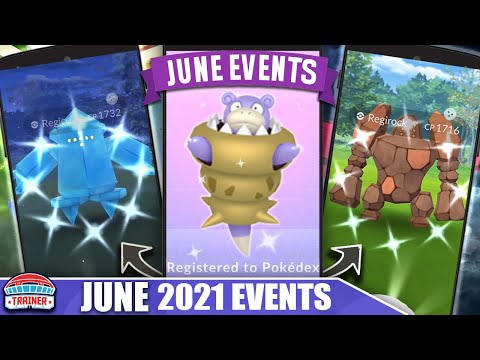 June 21 Is Insane Full Month Breakdown Regi Trio Mega Slowbro More Pokemon Go Youtube