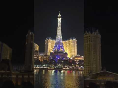 וִידֵאוֹ: חווית מגדל אייפל בפריז לאס וגאס
