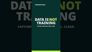 DATA IS NOT TRAINING: The 4 Steps Factories Must Clear