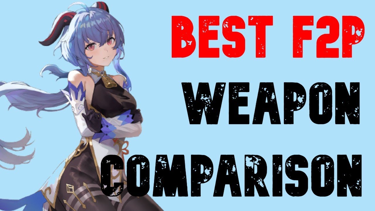Ganyu Best Weapon Comparison [Updated!] sharpshooter's oath vs