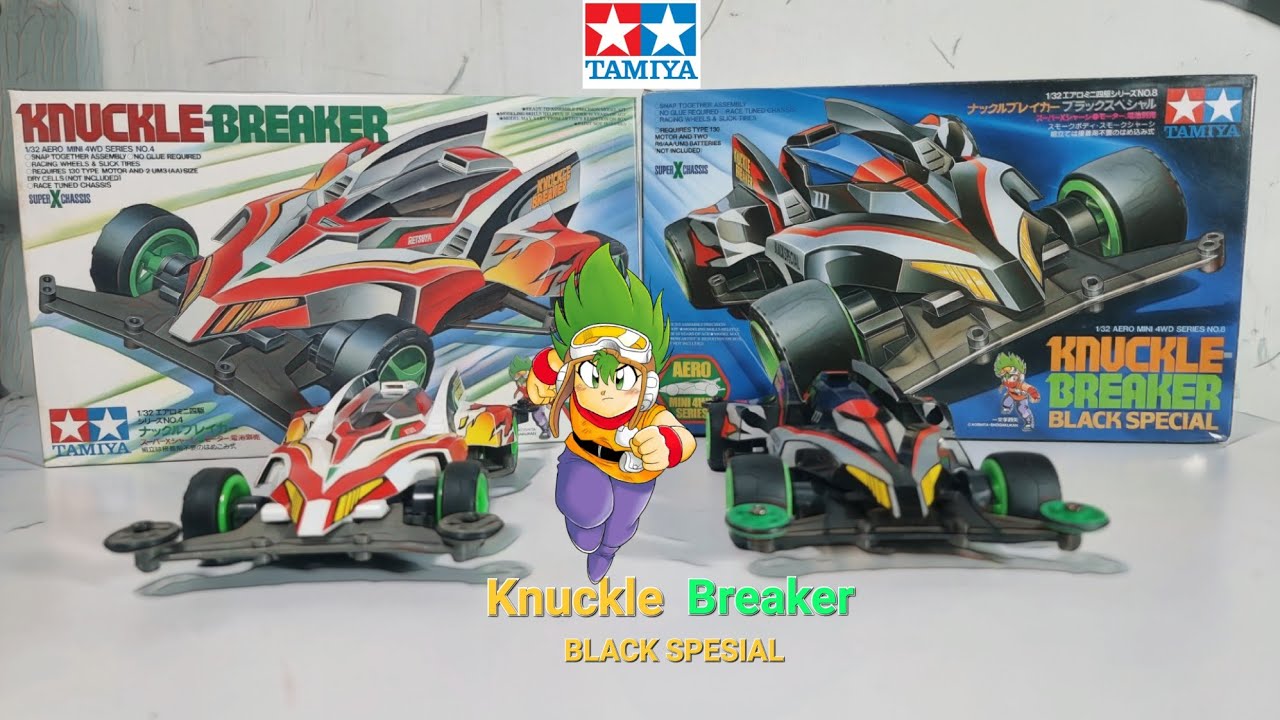 Tamiya Knuckle Breaker Black Spesial, Mari Kita Lihat Perbedaanya 