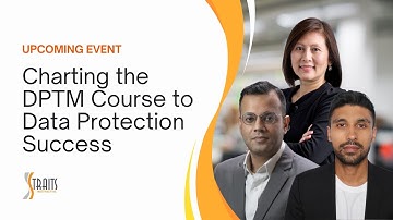 Upcoming Event | Charting the DPTM Course: Your Journey to Data Protection Success (In-person talk)